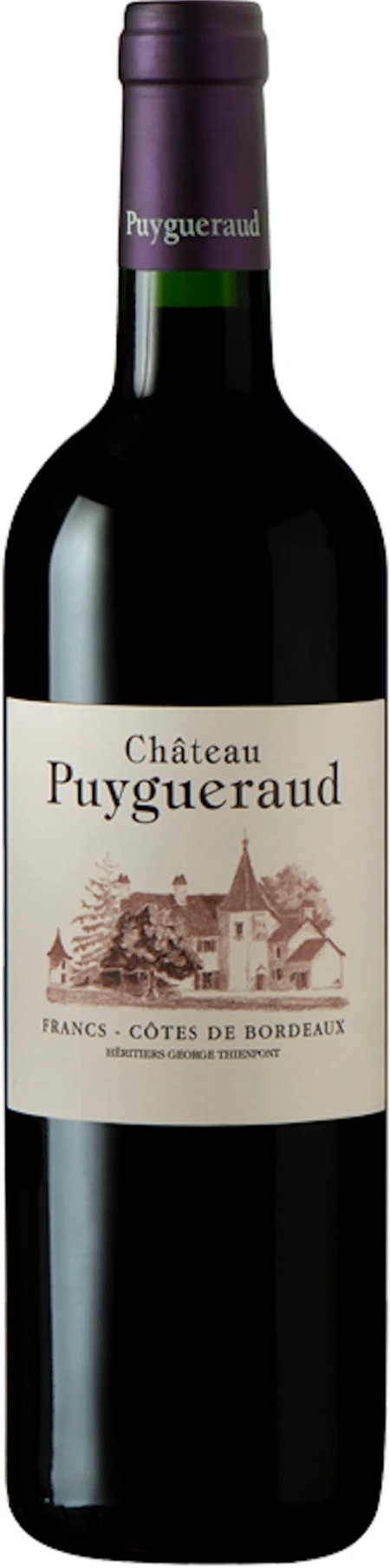 Chateau Puygueraud, Rouge, Francs-Cotes de Bordeaux 2022 (Magnum)