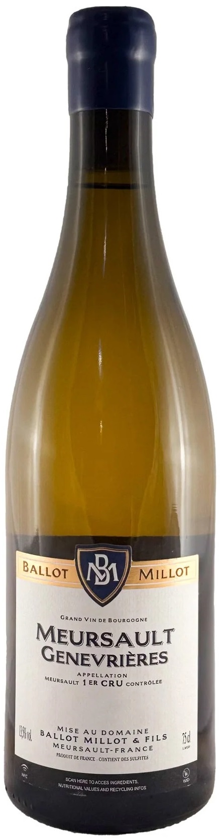 Ballot Millot, Meursault Premier Cru, Genevrieres 2020 (Magnum)