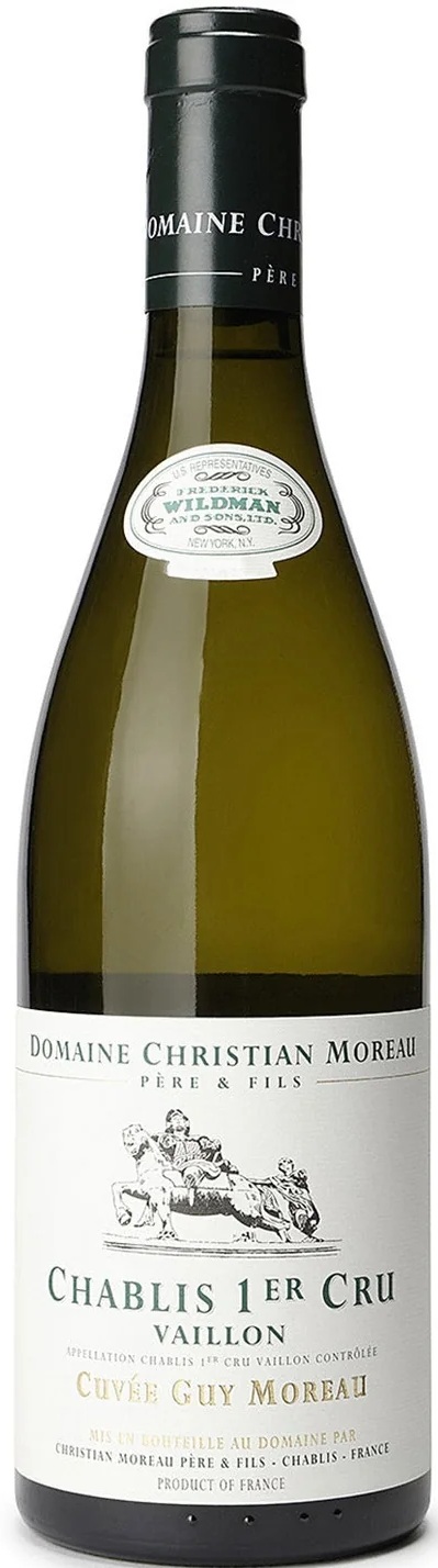 Domaine Christian Moreau Pere & Fils, Chablis Premier Cru, Vaillons 2022