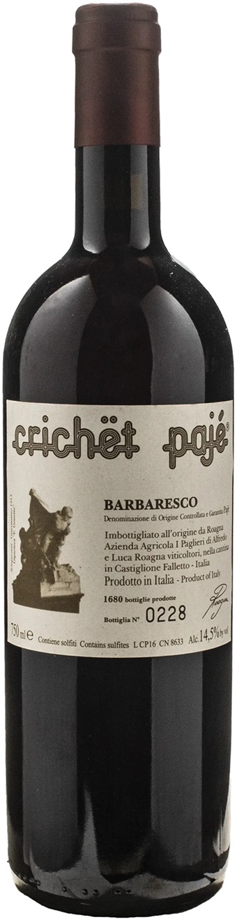Roagna, Barbaresco, Paje Crichet 2010
