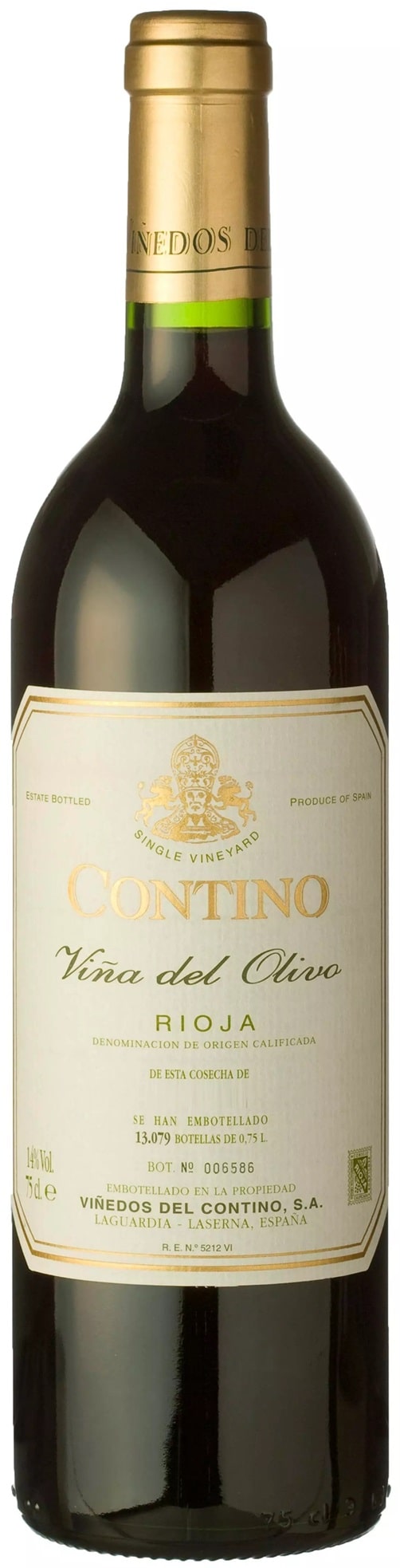 CVNE, Contino Vina del Olivo, Rioja 2018