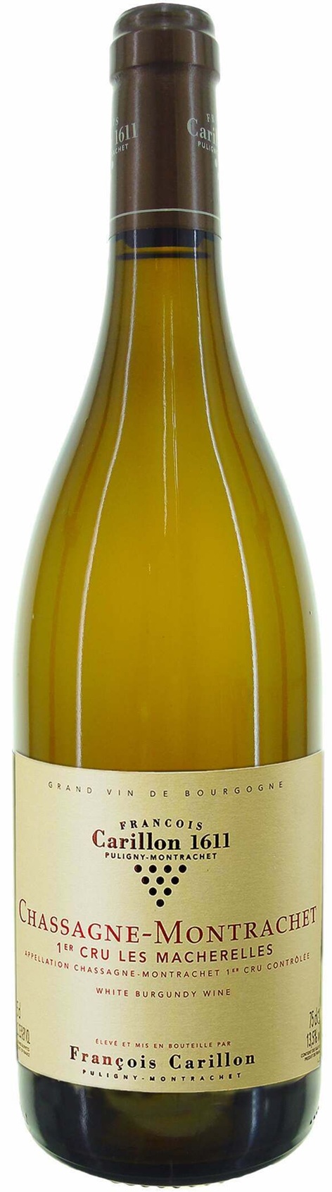 Francois Carillon, Chassagne-Montrachet Premier Cru, Les Macherelles Blanc 2019