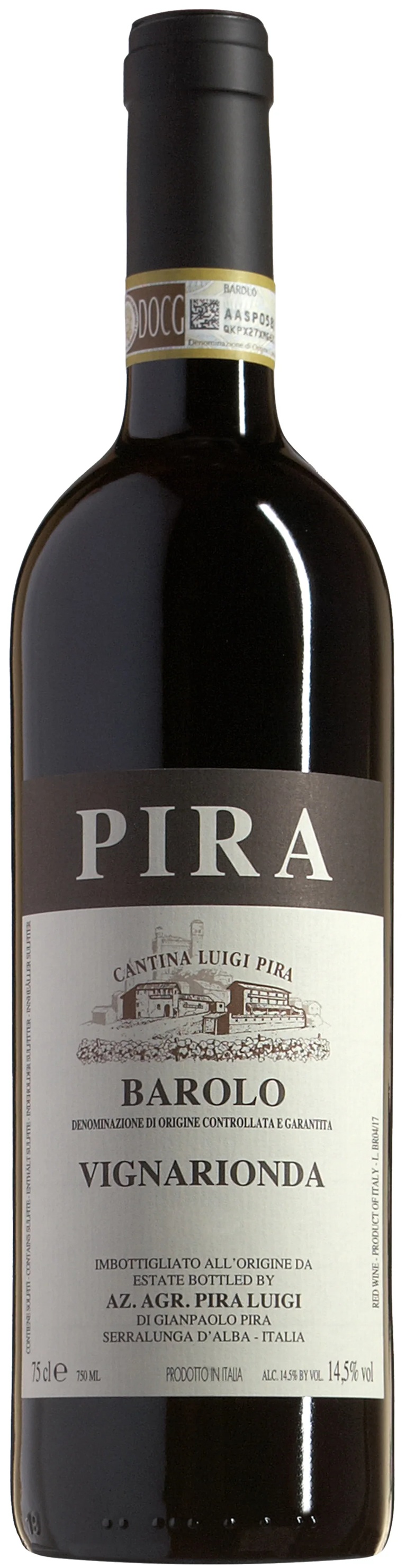 Luigi Pira, Barolo, Vignarionda 2016
