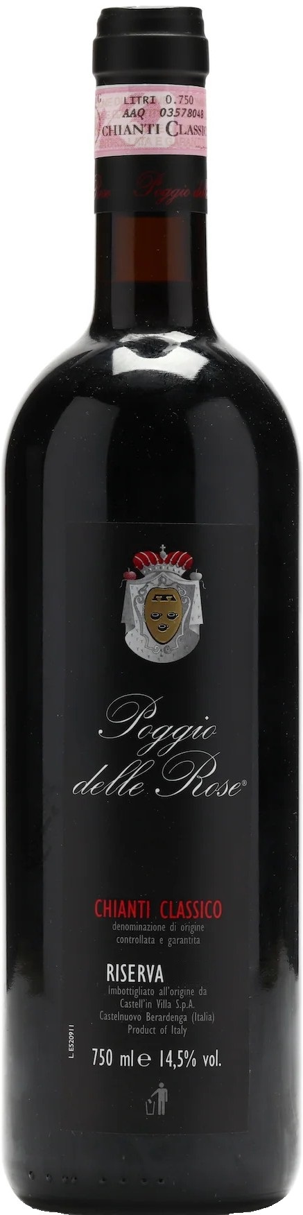 Castell'in Villa, Chianti Classico, Poggio Rose Riserva 1998