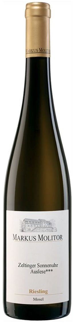 Markus Molitor, Zeltinger Sonnenuhr Riesling Auslese Goldkapsel, Mosel 2015
