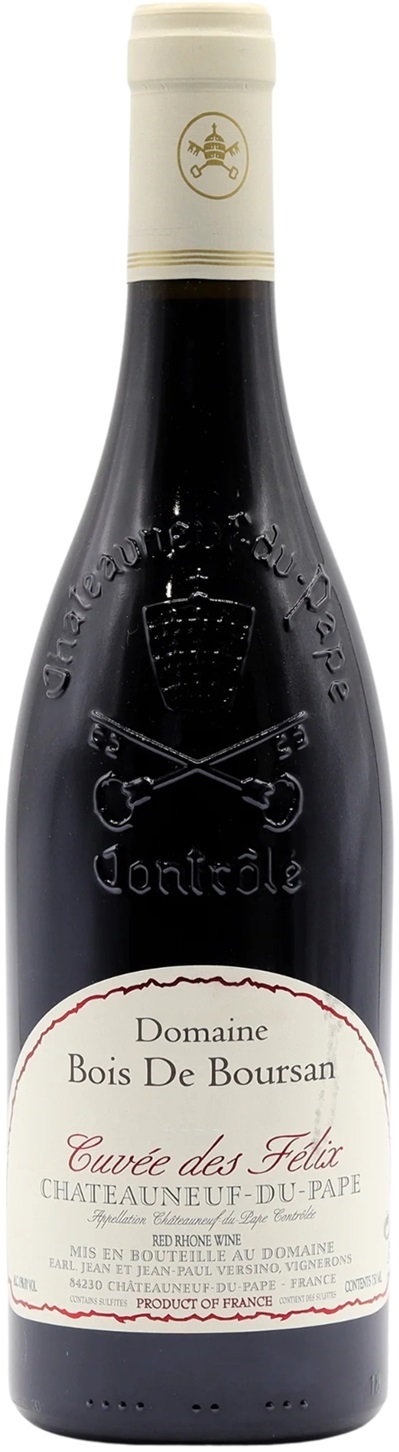Domaine Bois de Boursan, Chateauneuf-du-Pape, Cuvee des Felix 2019