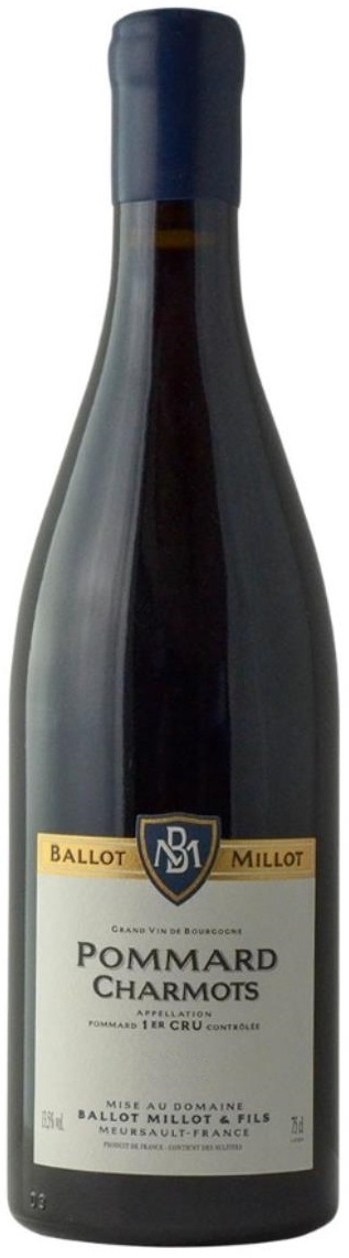 Ballot Millot, Pommard Premier Cru, Charmots 2019