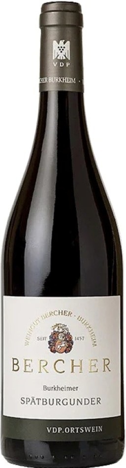 Bercher, Burkheimer Spatburgunder, Baden 2018