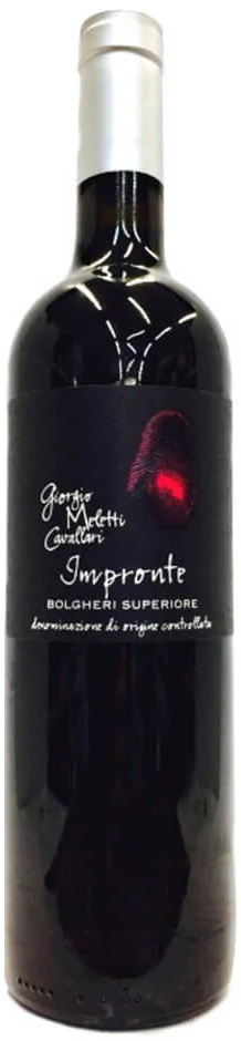 Giorgio Meletti Cavallari, Bolgheri, Superiore Impronte 2019